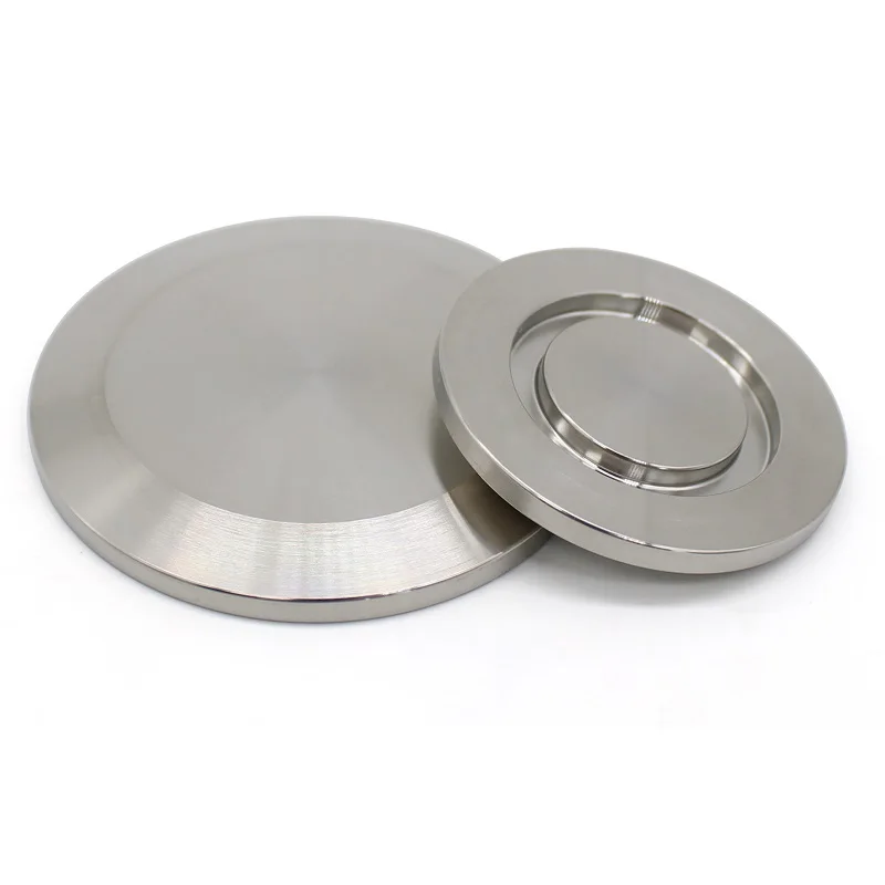 304 Stainless Steel Vacuum Blind Flange KF16 25 40 50 Vacuum Blocking Plate Flange Cover Plate Vacuum KF Blind Plate