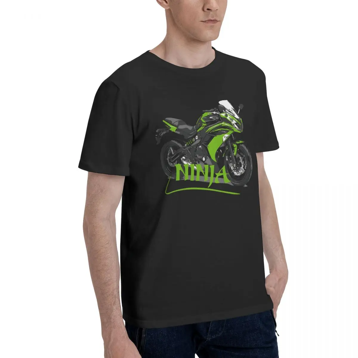 Men's T-Shirt Motorcycles Are Always Fun Fashion 100% Cotton Tees Short Sleeve motorbike T Shirt Round Neck Tops Summer image 4