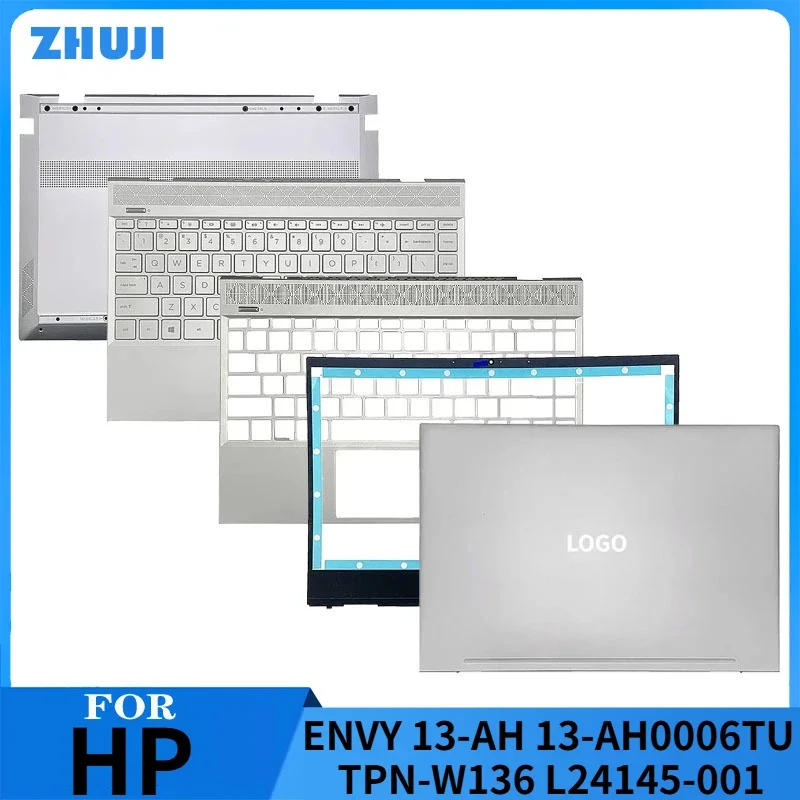 

New For HP ENVY X360 13-AH 13-AH0006TU TPN-W136 Laptop TOP Back Cover Front Bezel Palmrest Keyboard Shell Hinge Case Bottom Case