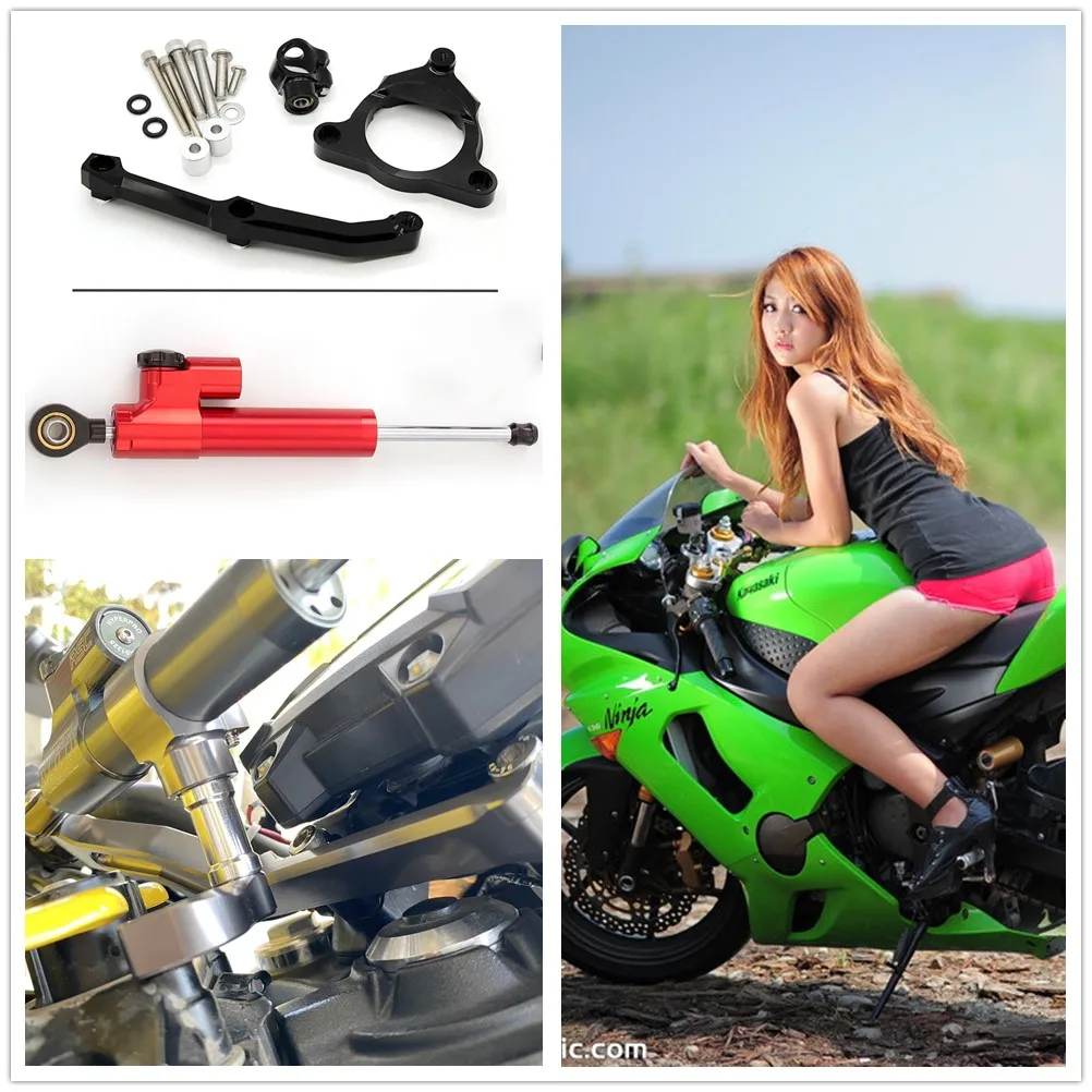 Cheap Top Quality Adjustable Stabilizer Steering Damper Bracket Mount Kit For Z 800 2018 2017 2016 2015 2014 2013