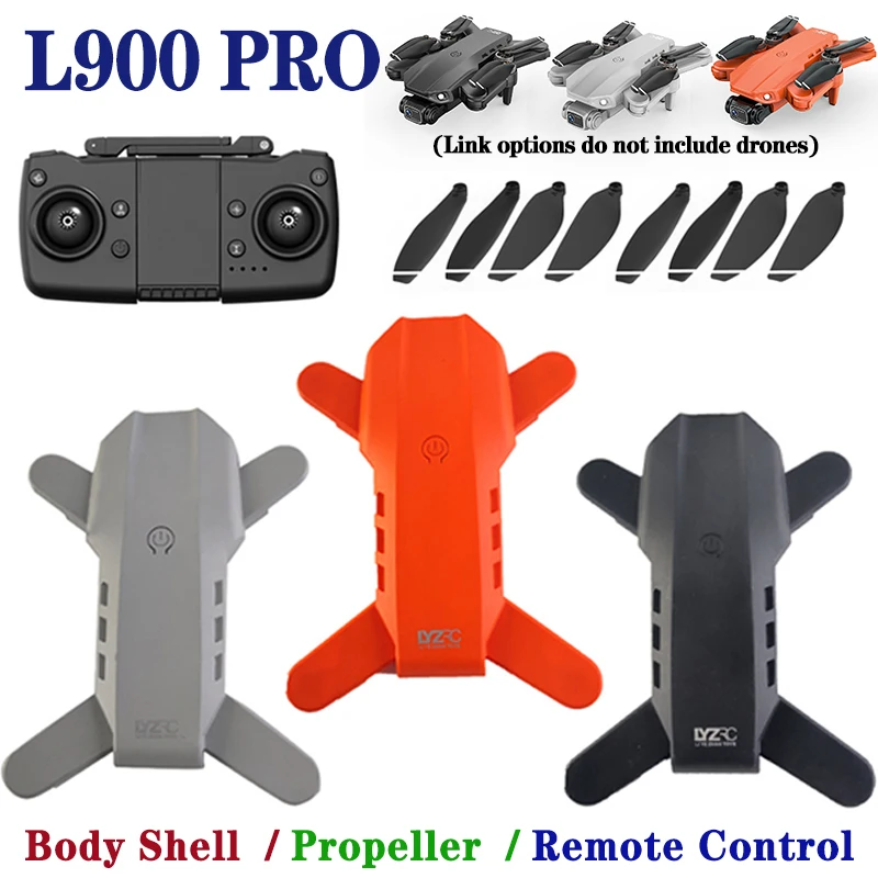 L900 Pro quadcopter accessories L900 Pro RC drone blade protection propeller maple leaf body shell parts remote control