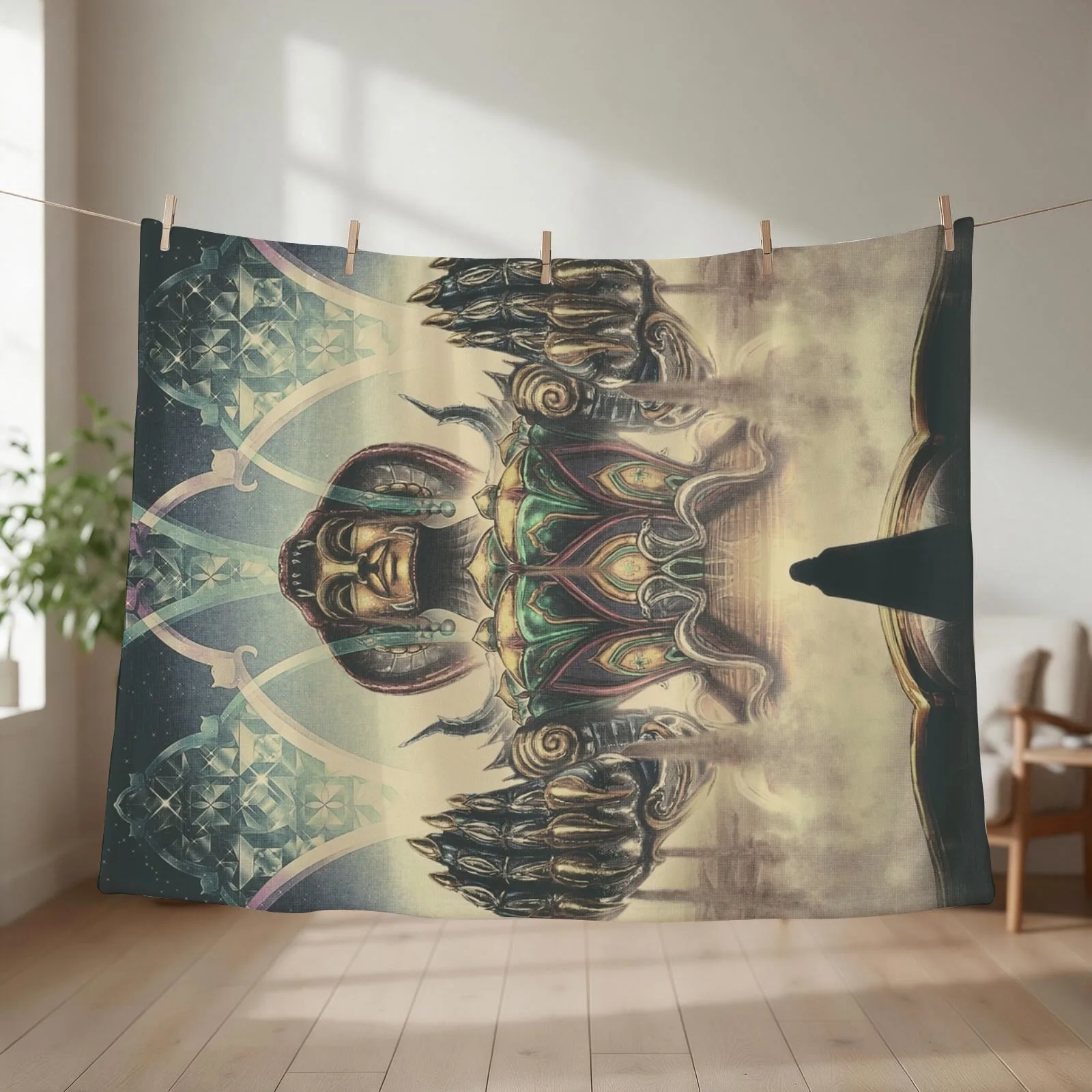New Sands of time Throw Blanket couch cozy soft plush fuzzy picnic outdoor blanket