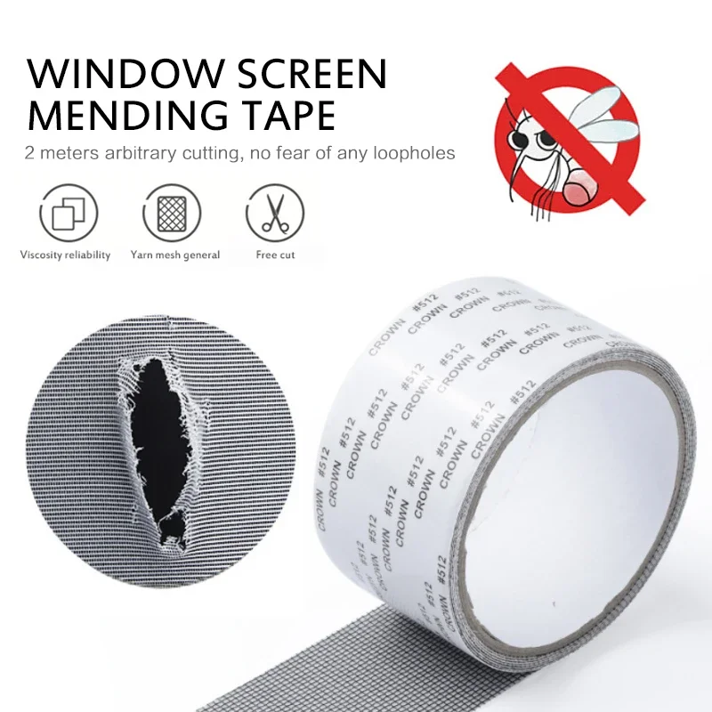 Window Screen Patch Fix Net Anti Mosquito Insect Stickers Mesh Exhaust Grill For Window Door Drainage Hole Ventilatie Cover