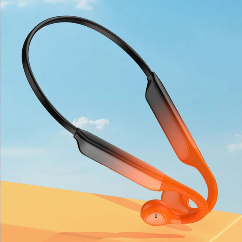 

Bone Conduction Wireless Bluetooth Headset BT5.0 Dual Battery Super Long Battery Life Sports Running Cycling Gradient Headset