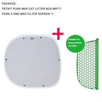 PETKIT Cat Litter Box Automatic Toilet Cat Litter Filter Screen Filter Mesh for PURA X and MAX Sandbox Accessories