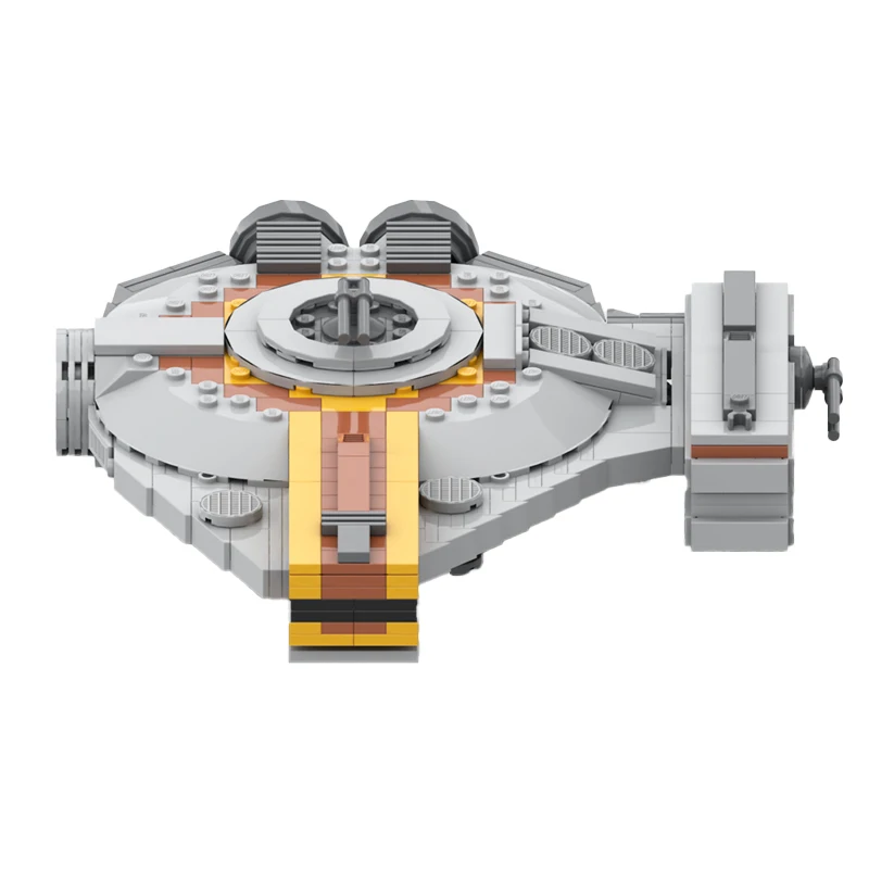 Star Movie MOC Senior Bricks CEC XS Stock Light Freighter Building Block Giocattoli Assemblare Modello Collezione fai da te Set Regali di Natale
