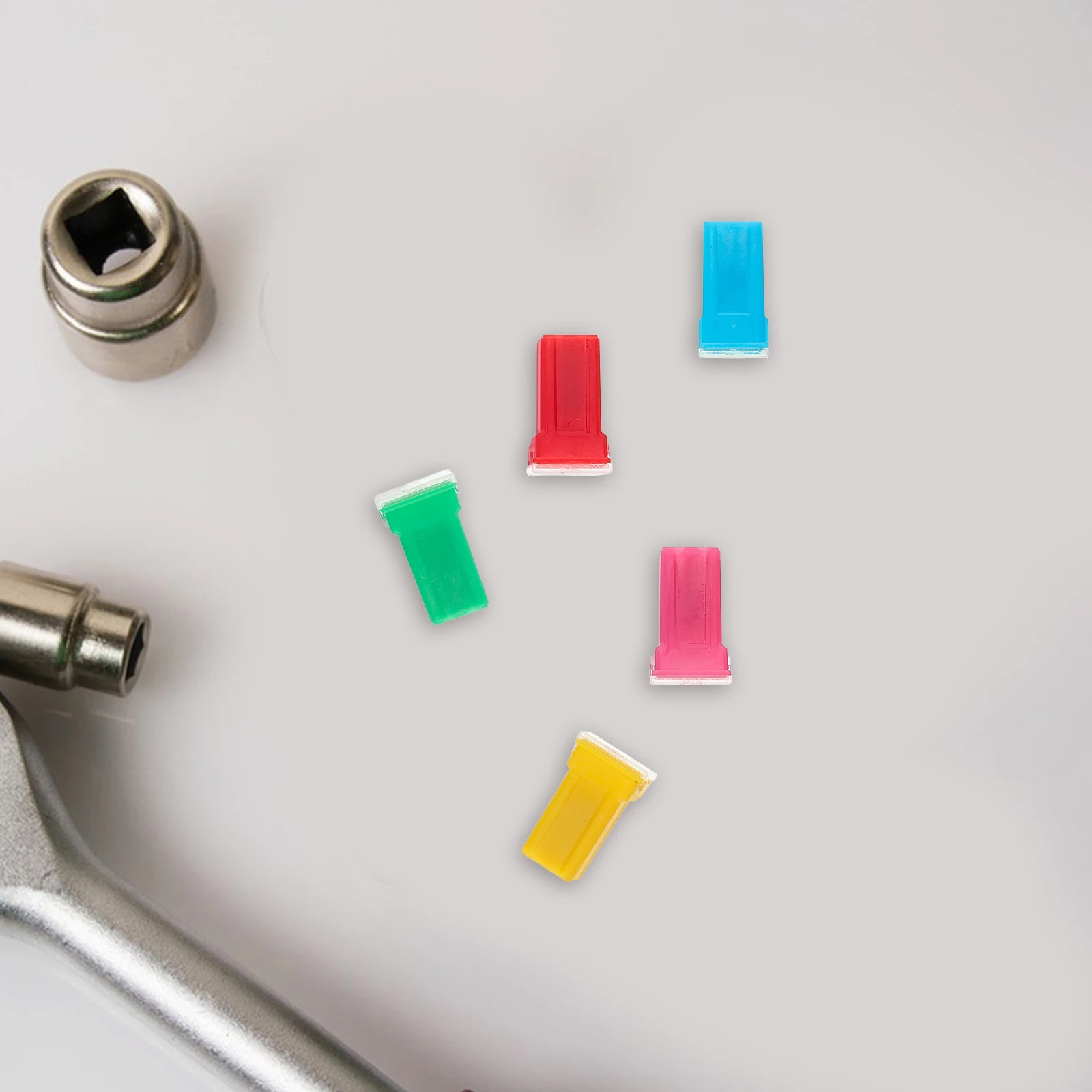 

10pcs Insert Automotive Part Vehicle Supply Universal Multi-Use Blocks Replaceable Car Block Parts Circuit Fuse Automotive