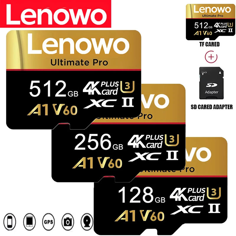 Portable Memory Card 16GB 64GB 512GB 256GB 128GB TF Cards SD Cards Micro TF SD Card X-Ray Proof V10 for PC/E-Reader/Drone