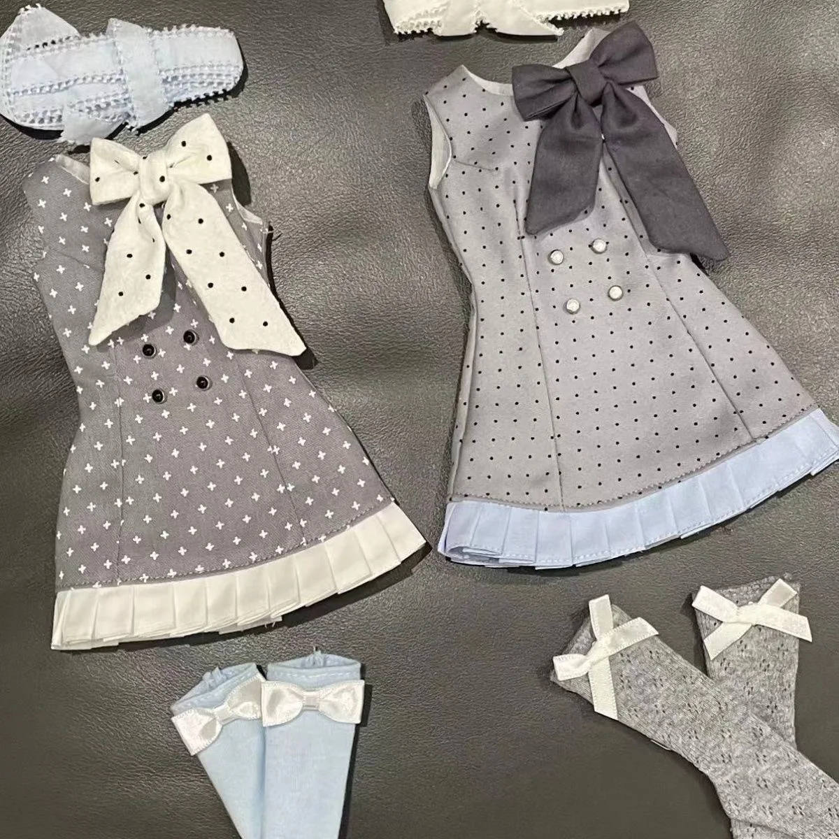 BJD doll clothes suitable for ob22 ob24 azone 1/4 size Winter little tits clothes set doll accessories (3 points)
