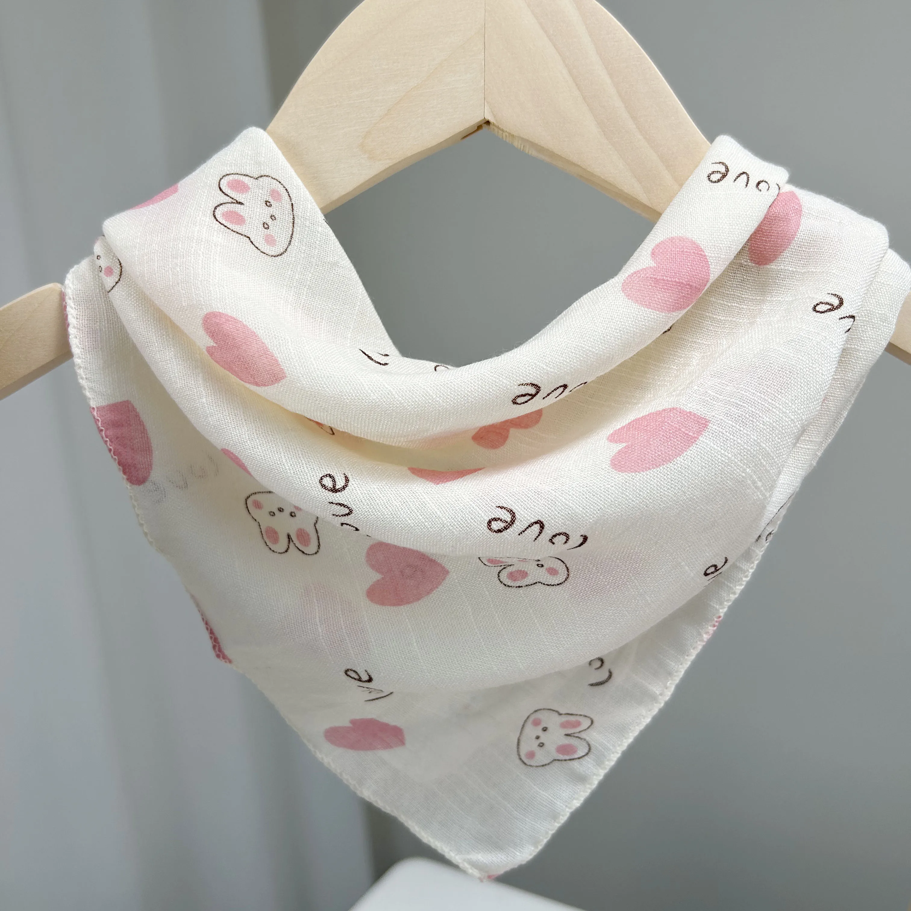 baby Cute cartoon triangular scarf animals children's scarf for boys and girls