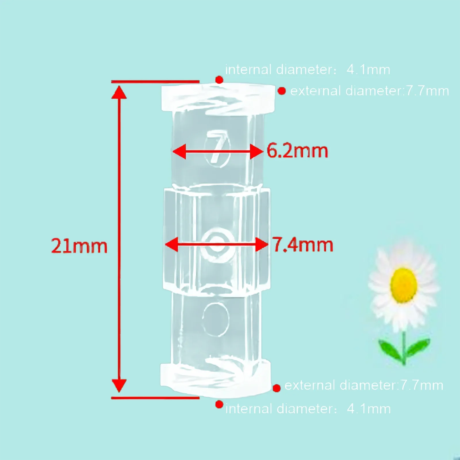 

Transparent Coupler Luer clear coupler Clear Female to Female Coupler Luer Syringe Connector thread conversion straight through