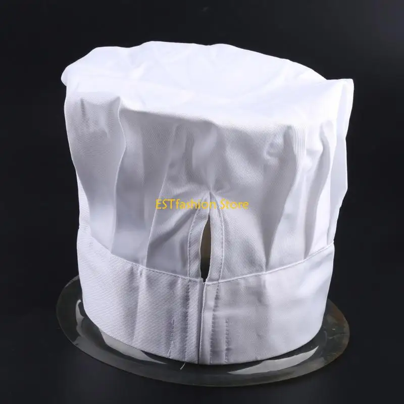 Y5GC NOUVEAU COOIL MEN ALIGABLE ALIGNABLE Cuisine Baker Chef Elastic Hat Catering