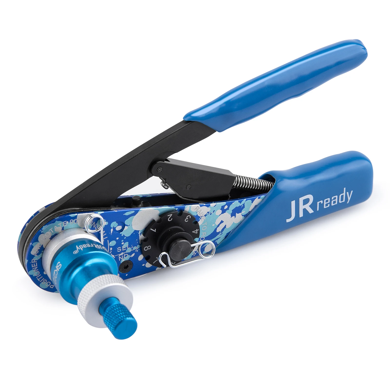 JRready (M22520/2-1) Crimping Tool Kit,NEW-AS2 Crimper With Positioner,Accommodates 20-32 AWG Wire Range ST2137