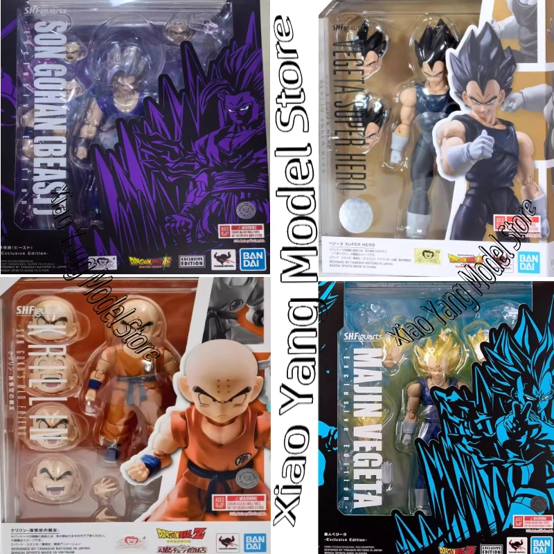 

В наличии, отправка в течение 24 часов, Криллин, Вегета в различных формах, Гохан, подвижные фигурки, коллекционные предметы