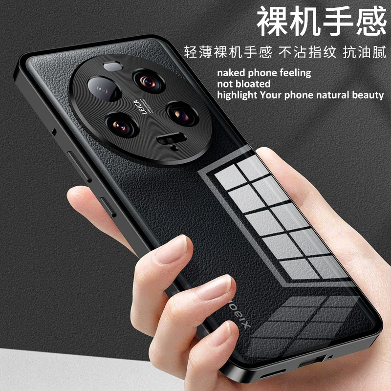 Aluminium Alloy Metal Frame Bumper + Tempered Glass Back Cover For Xiaomi Mi 15 Ultra Camera Lens Protector Case Mi 15 14 Ultra