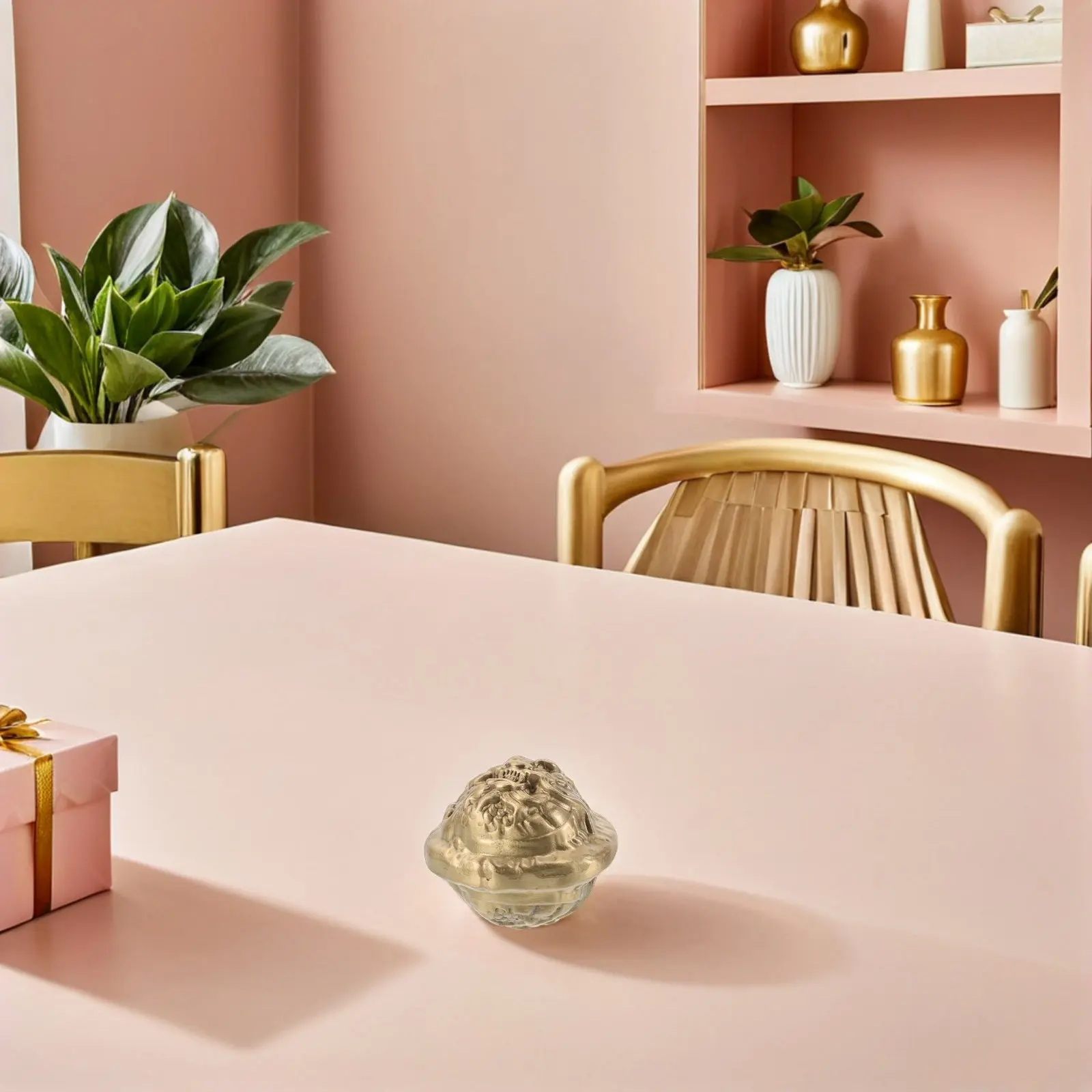 

2 шт. латунных грушевидных тренажера для рук с головой дракона - прочные тренировочные шары для пожилых людей с искусной резьбой