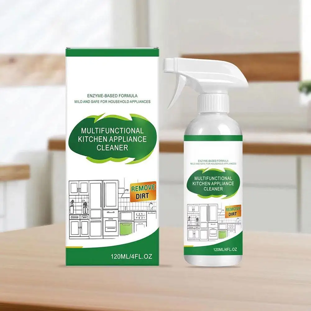 Kitchen Appliance Cleaner Deep Cleaning Range Hood Remove Heavy Grease Mild Hand Suitable for Range Hood Stove Grease Cleaning