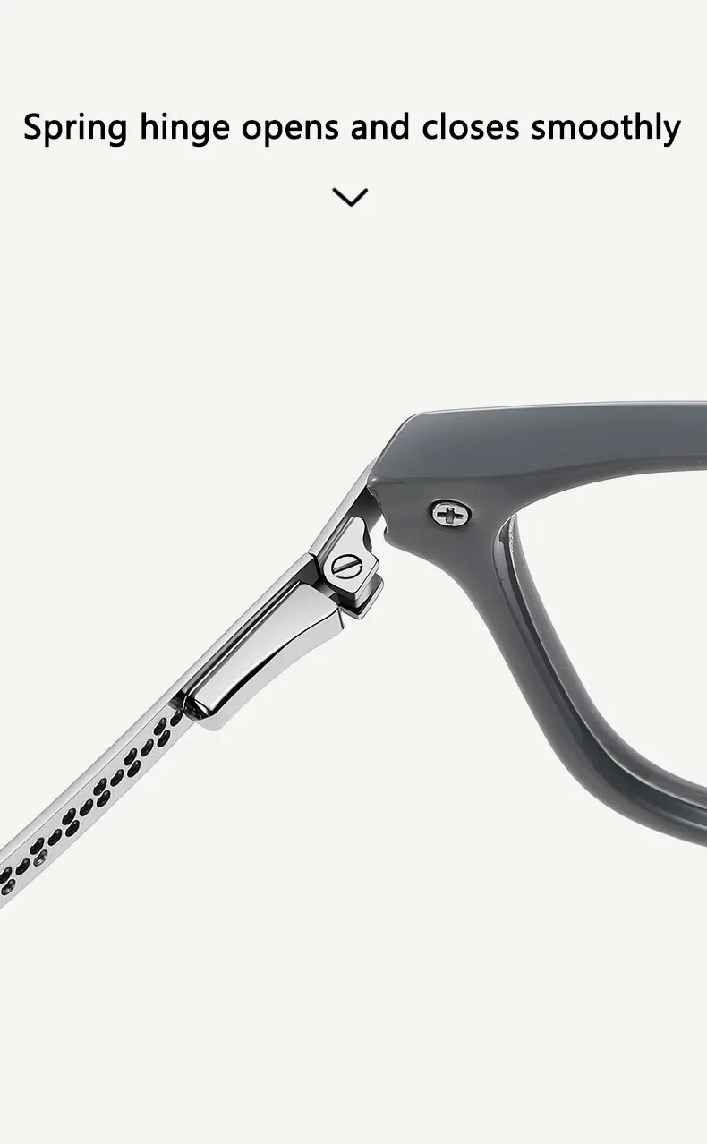 ユニセックスファッション抗ブルーライトメガネ超軽量TR素材フレームスプリングヒンジ滑り止めヴィンテージスタイル光学眼鏡
