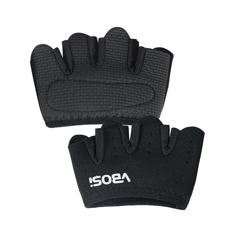 Lightweight Four-Finger Workout Gloves Non-Slip Grip For Fitness Weightlifting Training Men And Women High Quality Non-Slip image 5
