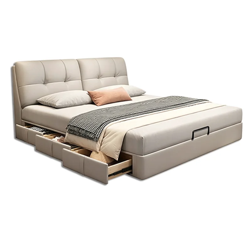 Design Ergonomic Bed Bedroom Japanese Study Craft Coffee Service Bed Princess Replica Universal Muebles Postmodern Furniture