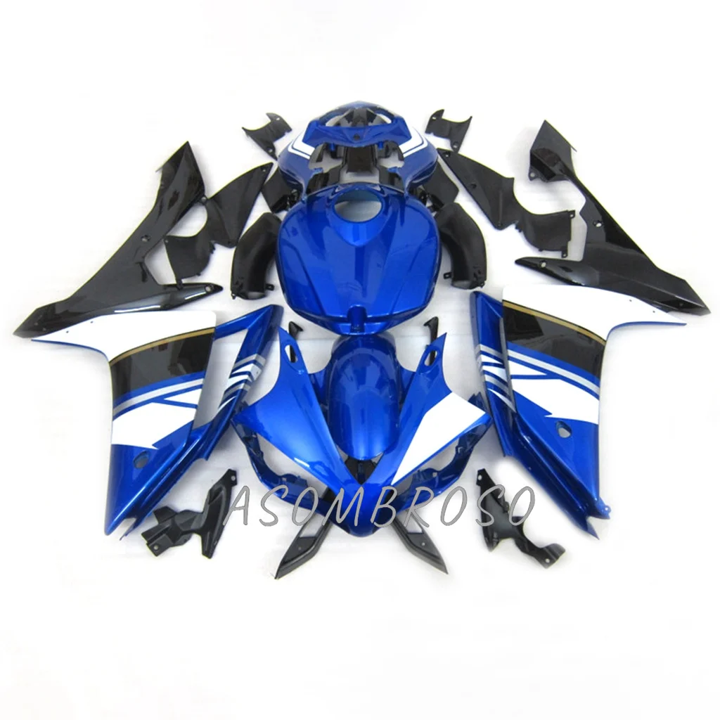 Best Aftermarket blue black Bodys set for Yamaha YZFR1 2008 2007 YZF R1 07 08 YZF-R1 Motorcycle Fairing Kits