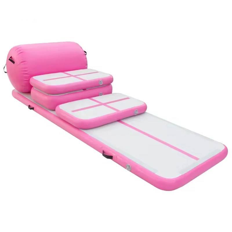 Inflatable Yoga Mat Airtrack Tumbling Gymnastics Air Track High Quality Customized Logo 3/4/5/6m