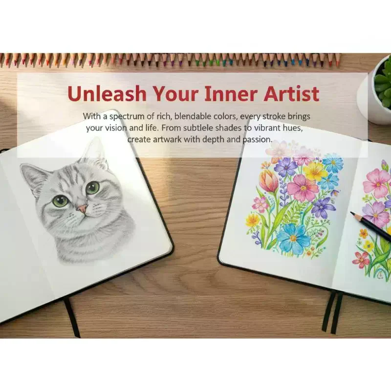 전문가용 유성 색연필 세트, 내구성이 뛰어난 소프트 코 - Colored Pencil Professional 리뷰 및 가격