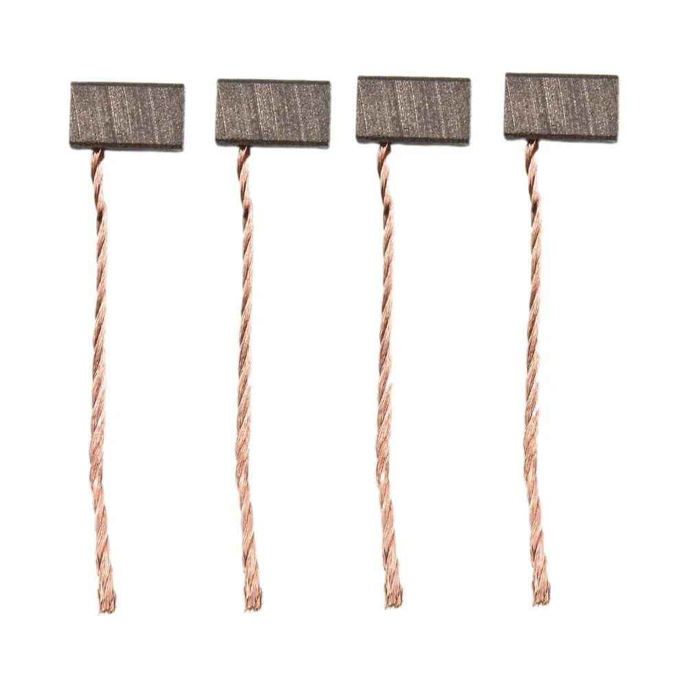 Imagem -03 - Escova de Carbono 6x6x10 mm para Motor Limpador de Para-brisa Escova de Carbono Levantador de Janela de Carro Boa Durabilidade Peças de Ferramentas Elétricas Peças