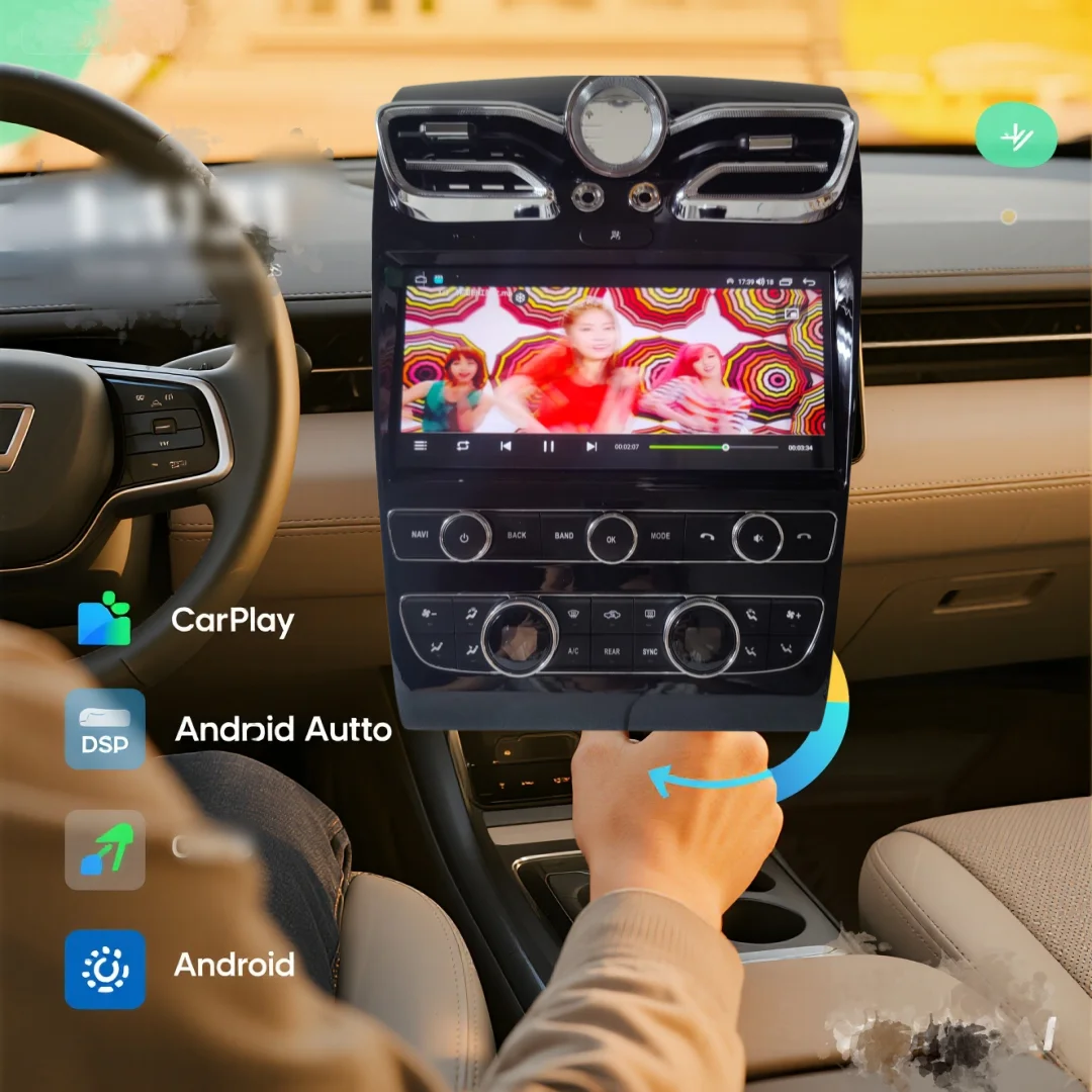 Multimedia Android 14 Video For Bentley Continental GT Flying Spur 2005~2019 GPS Navigation Car Radio Head Unit Digital Cluster