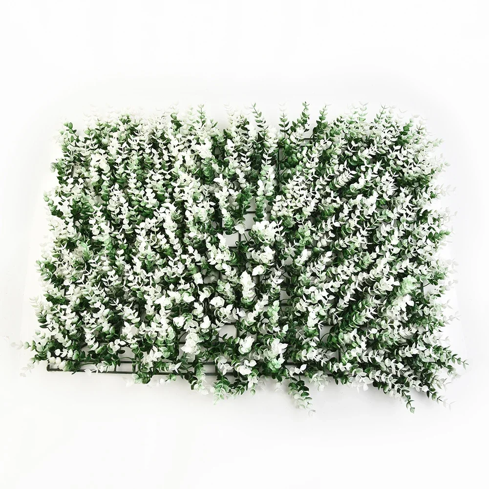 1x 40x60cm Artificial Green Grass Square Plastic Lawn Plant Living Room Background Artificial Lawn Decoration Home Wall Decor