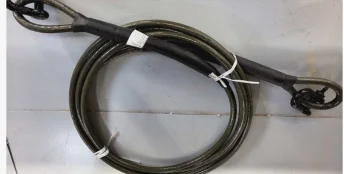 Heavy Duty Tow Wire Rope High Tensile Strength Steel Traction Cable