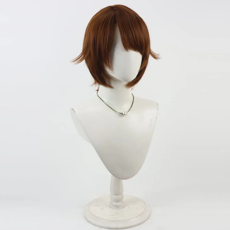 Virtual YouTube Vtuber Androssi Jahad Cosplay Wig Halloween Carnival Party Props Synthetic Hair Heat Resistant Fiber + Wig Cap