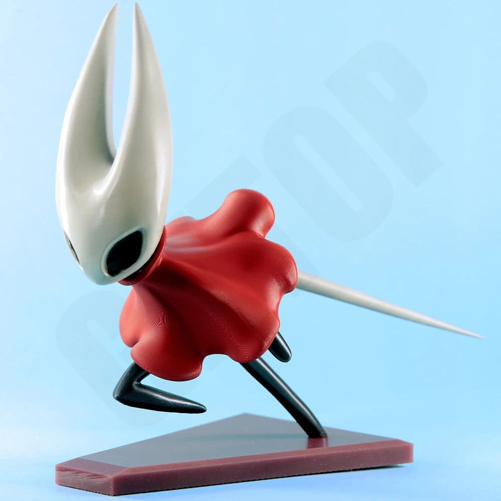 1/24 Hollow Knight Grey Resin Figurine Toy Unpainted GK Doll Unassembled 3D Print Assembly Miniature Reduction Statue Toy