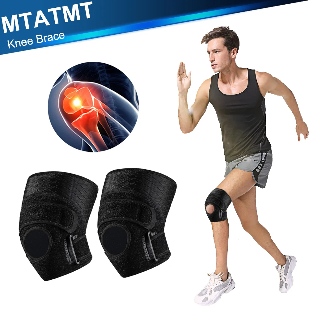 

Knee Braces for Knee Pain, Knee Brace Adjustable Compression Sleeve, Knee Support for Meniscus Tear, ACL, MCL, Injury Recovery