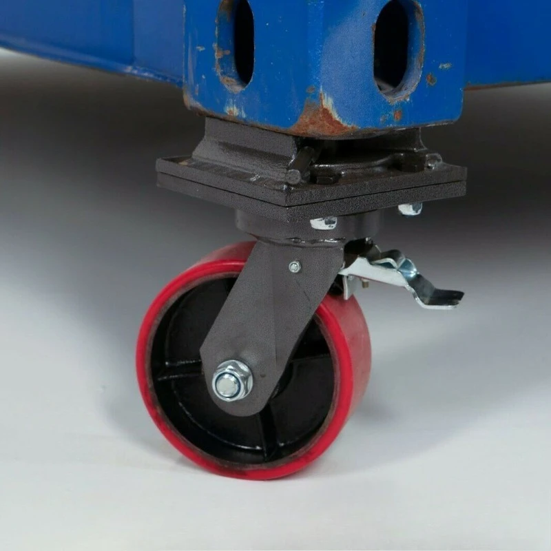 Supply Container Casters Container Terminal Mobile Wheels Super Heavy Duty Double Wheel Cabinet with Lock 5 Ton Wheels