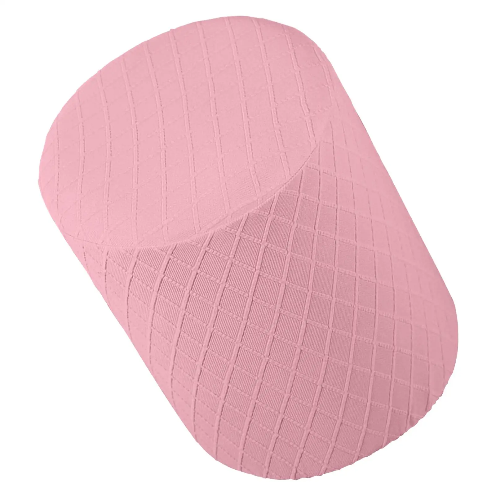 Stretch Poef Cover Ronde Poef Kussenovertrekken Voetsteun Zachte Dikke Polyester