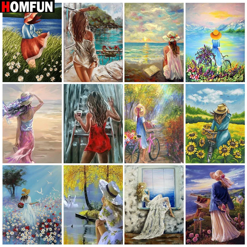 HOMFUN DIY 5D Diamond Painting 