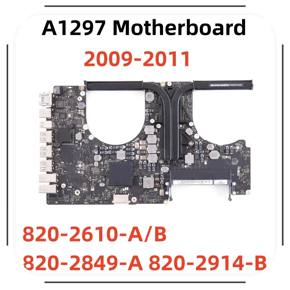 

Материнская плата для Macbook pro 17 дюймов A1297 820-2610-A/B 820-2849-A 820-2914-B, совместимая с моделями 2009 2010 2011 гг.