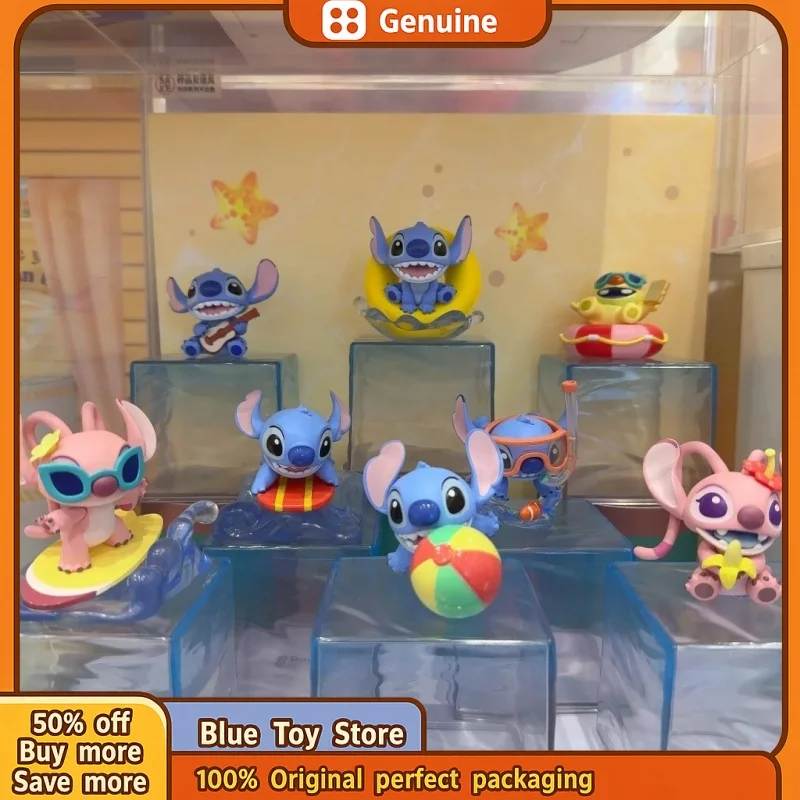 

In Stock Genuine Spot Stitch Summer Party Series Blind Box Figurine Decoration Toy Ornaments Collection Gifts Surprise Toys