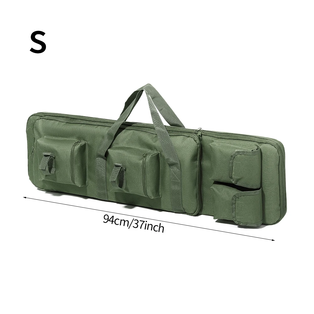 94cm 120cm Dubbele Lange Geweertas Zachte Geweerhoes Geweer Rugzak Schiettas Schoudertas voor Jacht Accessoires - afbeelding 1