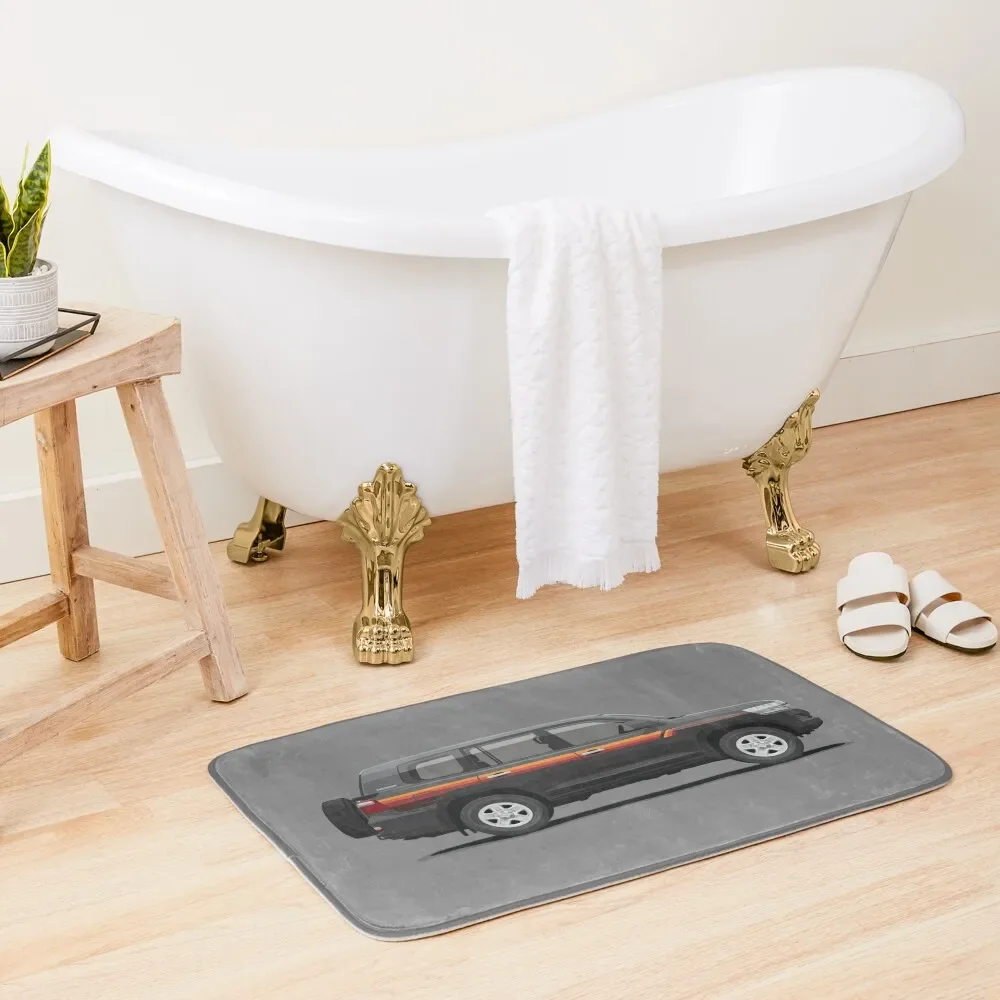 

Land Cruiser 200 Heritage GX - Black (AE-Spec) Bath Mat Bathroom Shower Curtain Anti Slip Bath Stickers Mat