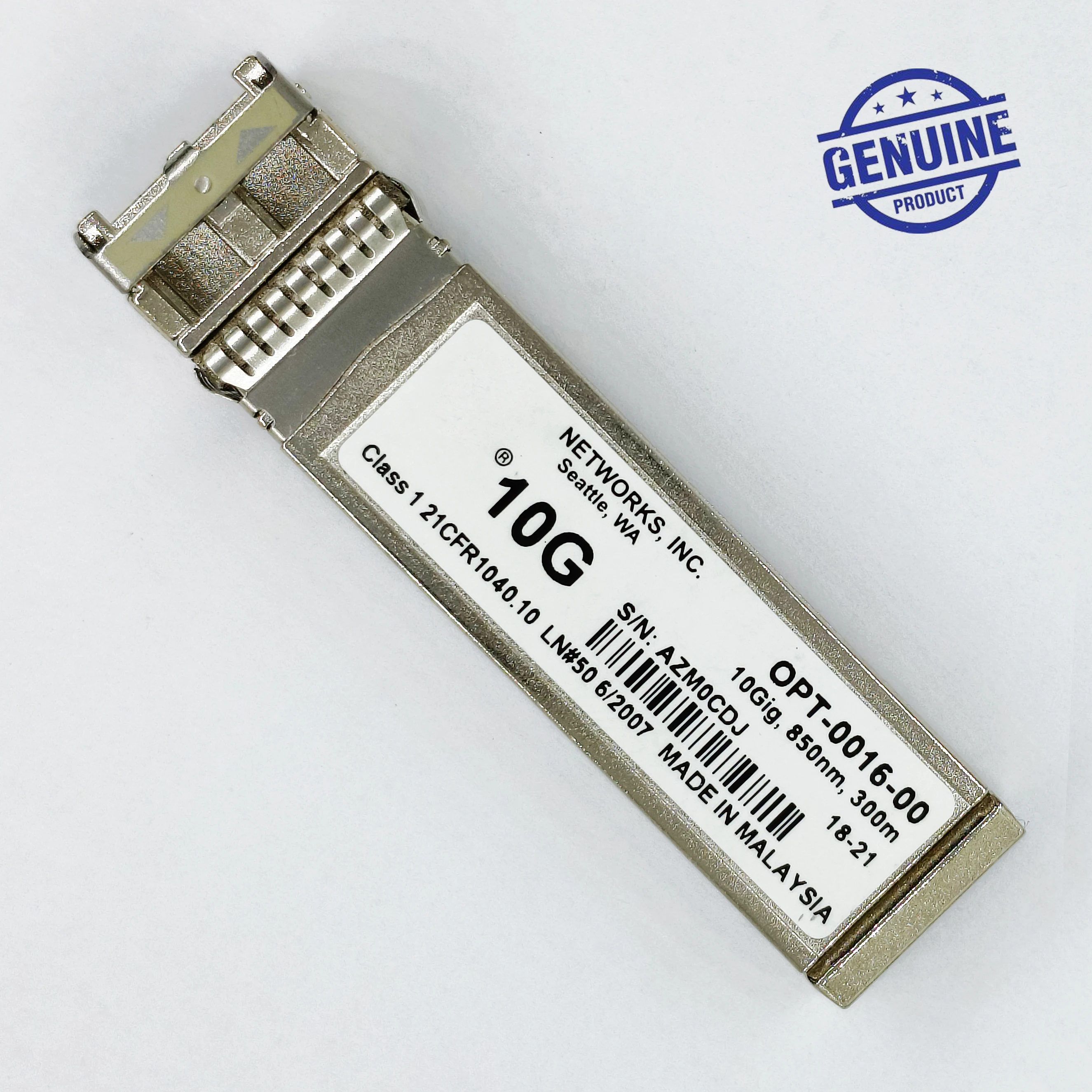 Genuine For F5 SFP+ OPT-0016-00 10GBASE-SR Wavelength 850nm Short-reach MMF Transceiver Optical Module