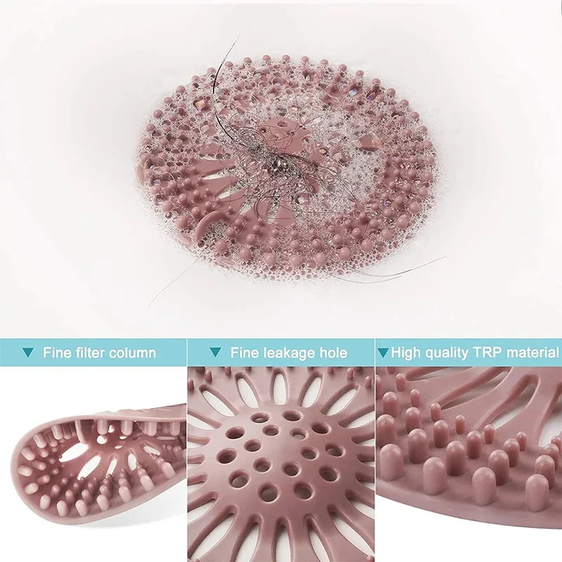 싱크대 채반 욕실 하수구 필터, 바닥 배수구 헤어 캐처, 욕조 샤워 스토퍼 플러그, 막힘 방지 욕실 제품, 1 개