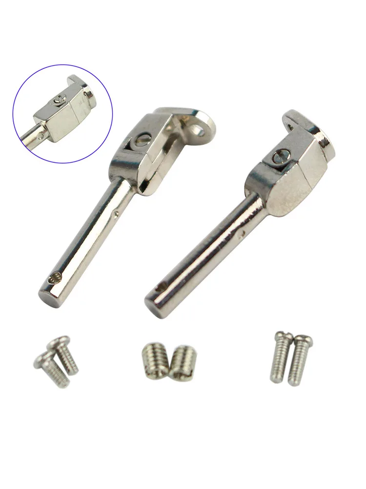 Bisagra flexible para gafas sin soldadura, marco de madera para gafas de sol, marco de nailon, 1 Juego, 9011