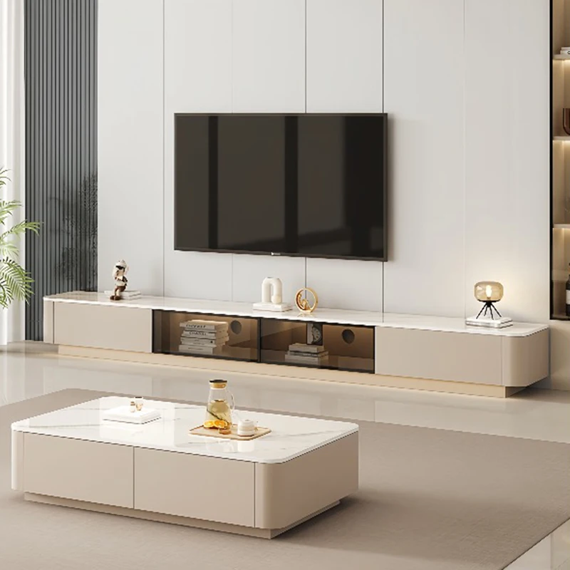 

Living Room Universal Tv Stands Organizer Storage Center Drawers Nordic Shelf Tv Table Luxury Archivadores Unique Furniture