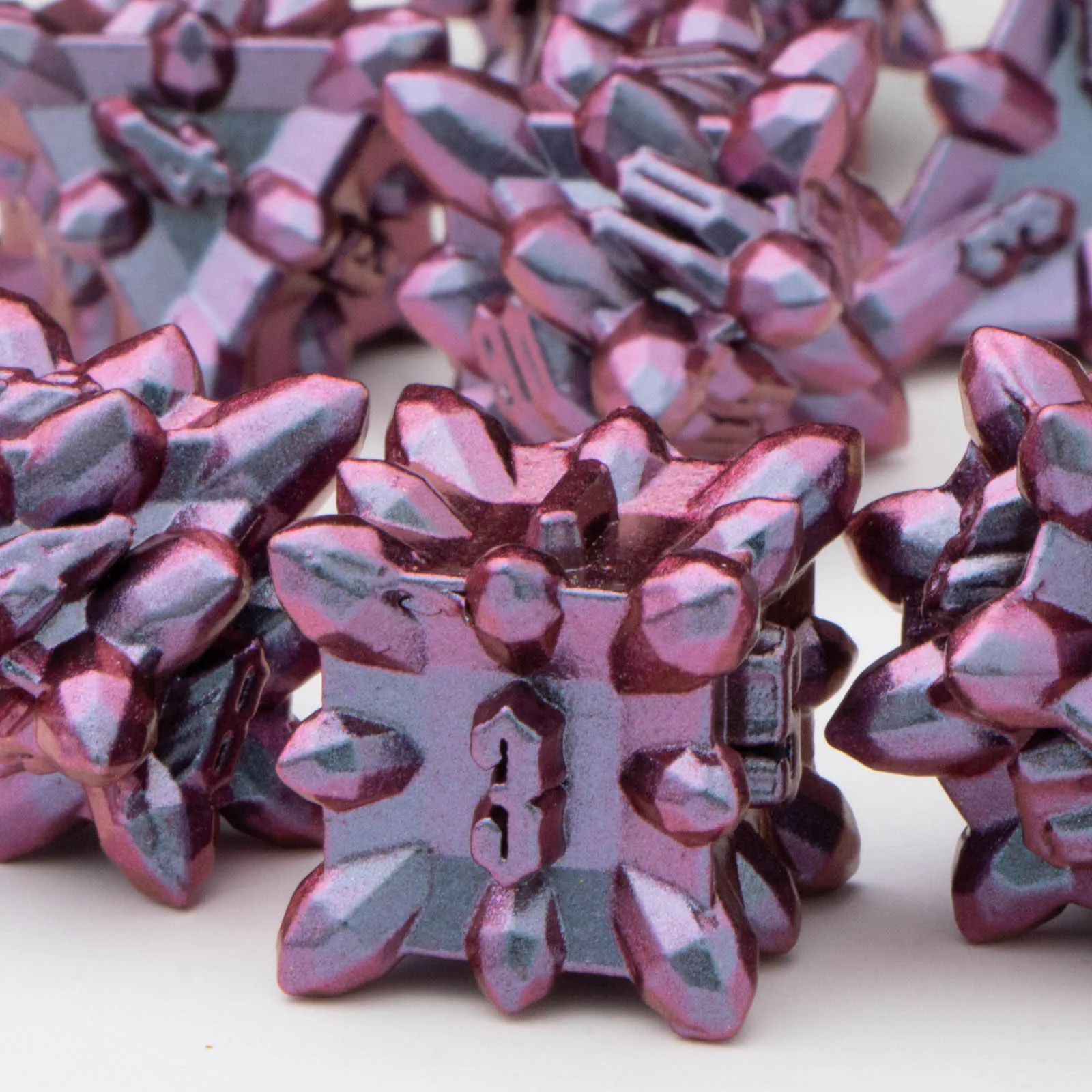 

Bullet Dungeon and Dragon DND Metal Dice Set D&D, RPG Polyhedral Role Playing Game D and D D20 D12 D10 D8 D6 D4