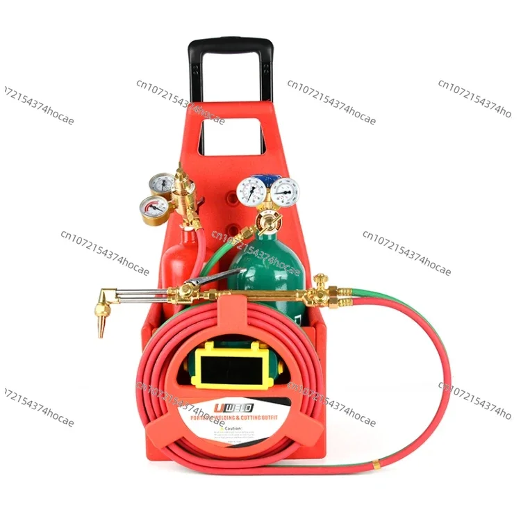 UWELD Professional Tote Acetylene Welding Cutting Torch Kit With Tank