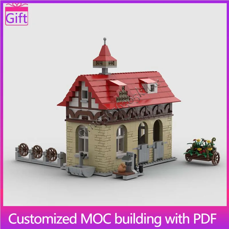 

Лидер продаж, 900 шт., модульный стабильный конский язык, модель строительного блока, детская головоломка, сборка, строительные блоки, подарки на Рождество и фестиваль