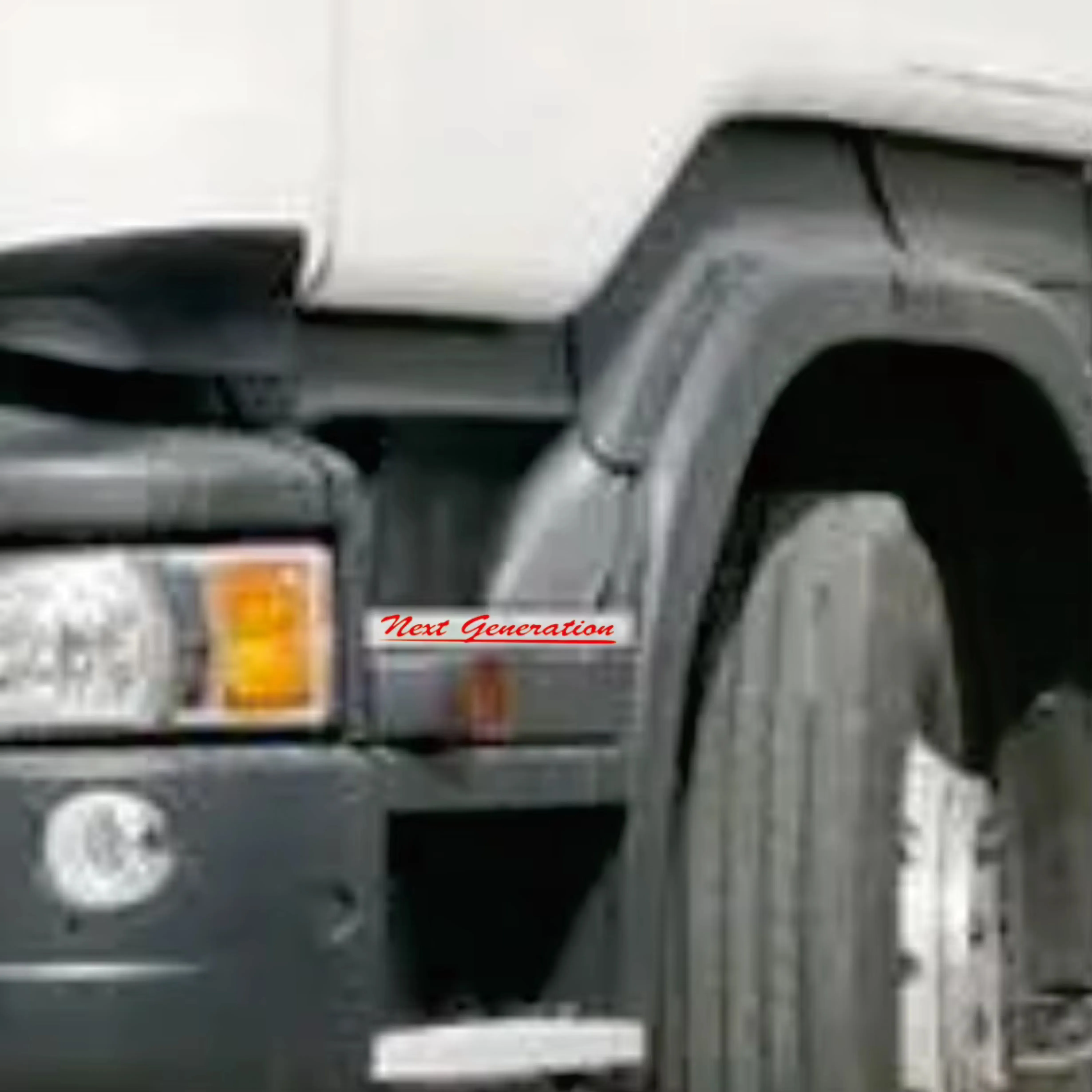 2x Scania R/S Next Gen Side Step Decals - Vinyl Graphic Stickers