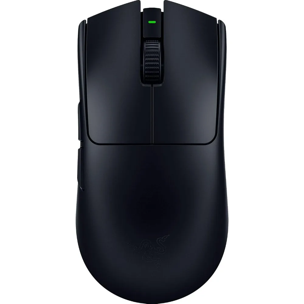 Ultra Lightweight 54g Gaming Mouse: 8K Polling, 35K DPI, Optical Switches, 8 Buttons, 95 Hr Battery - Black